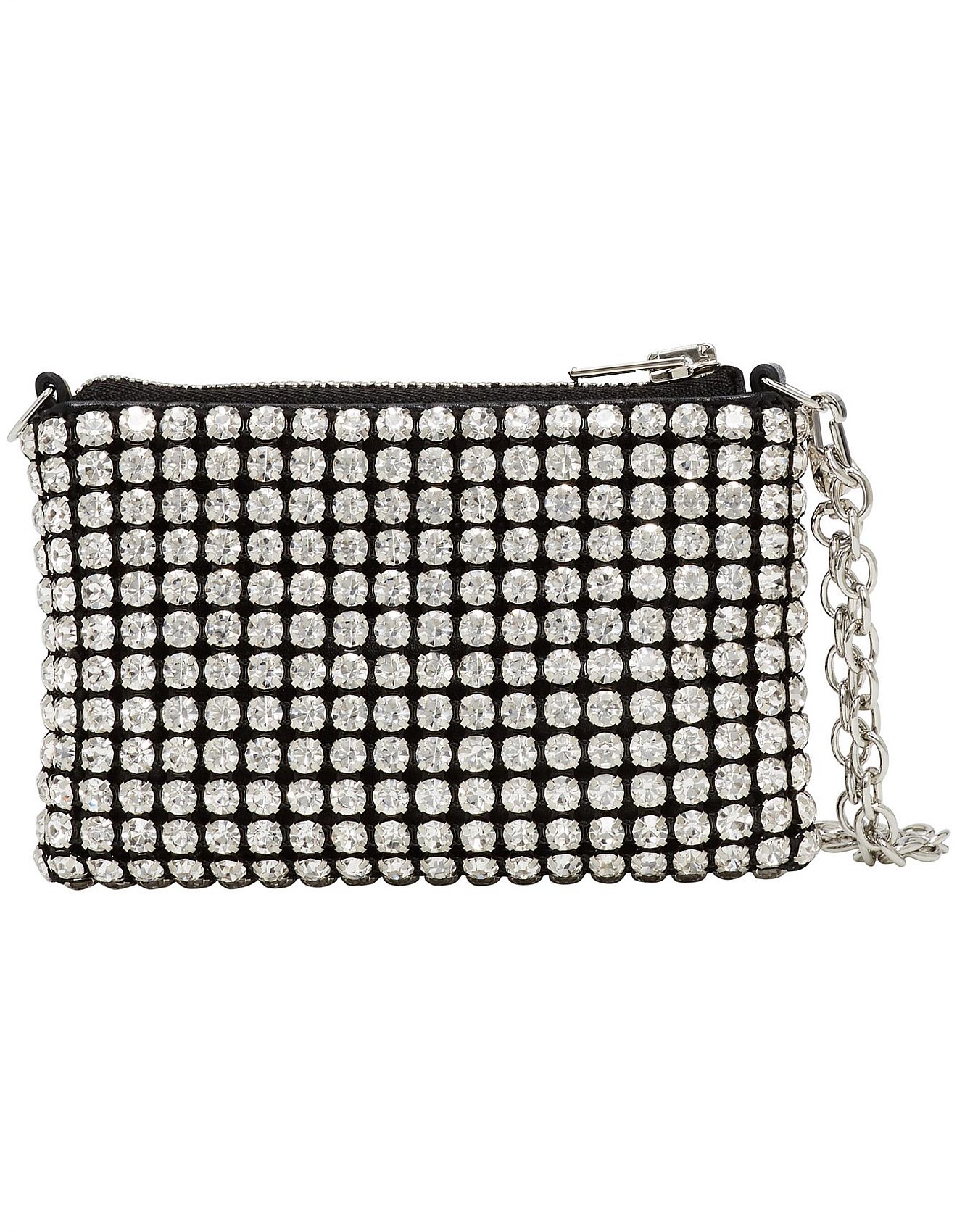 wangloc rhinestone pouch