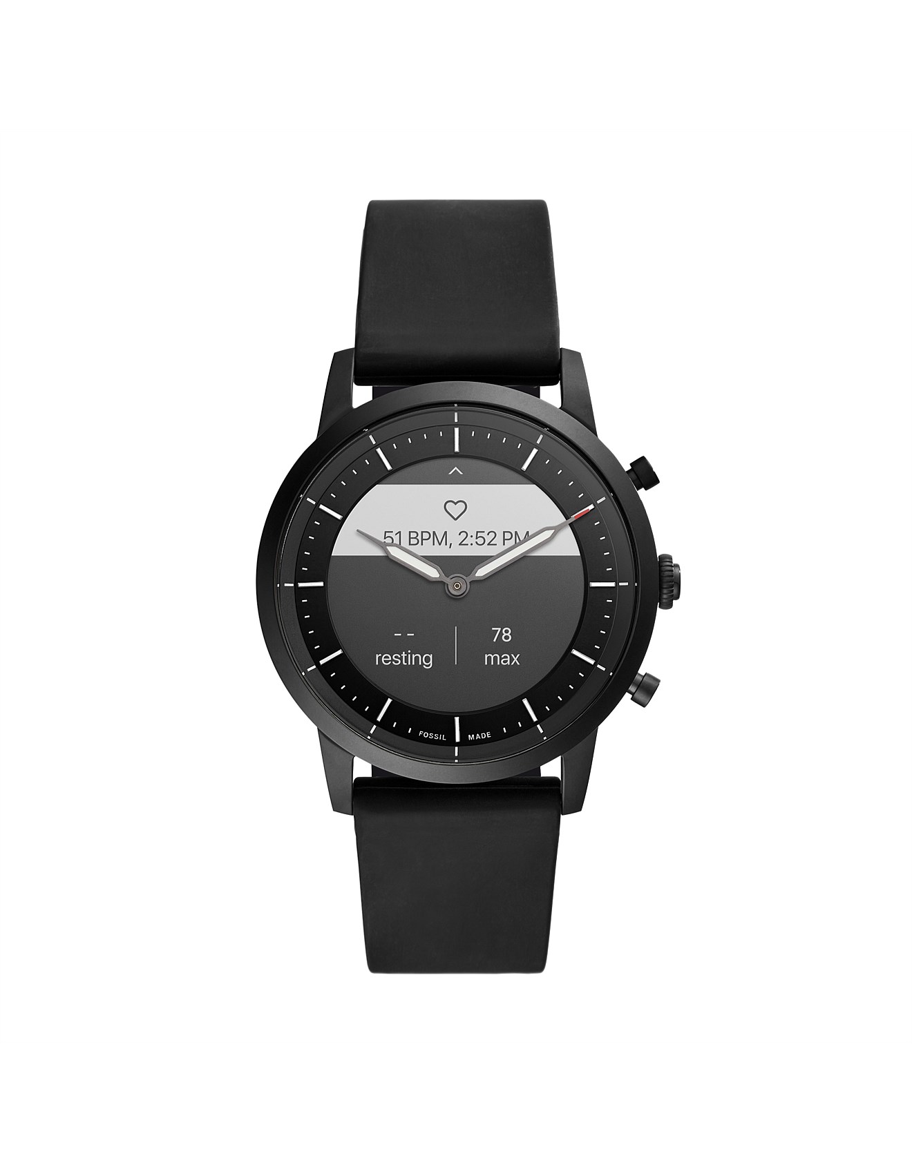 Fossil good men's collider hybrid smartwatch hr