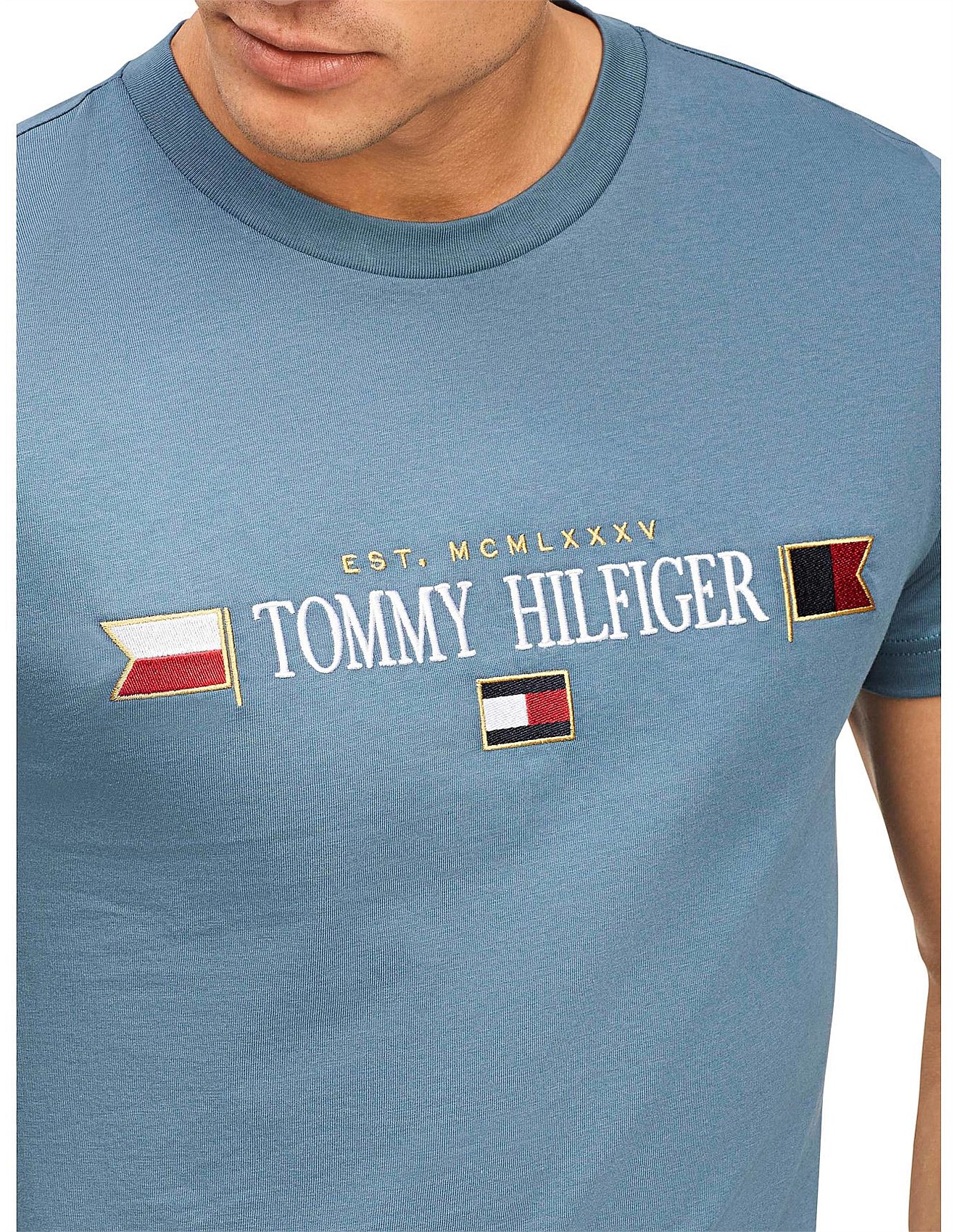 tommy hilfiger mirrored flags