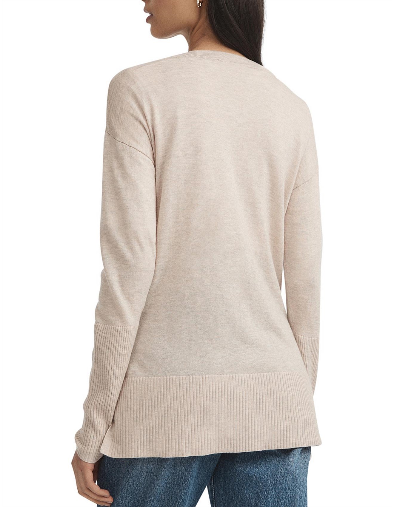 witchery button knit cardigan