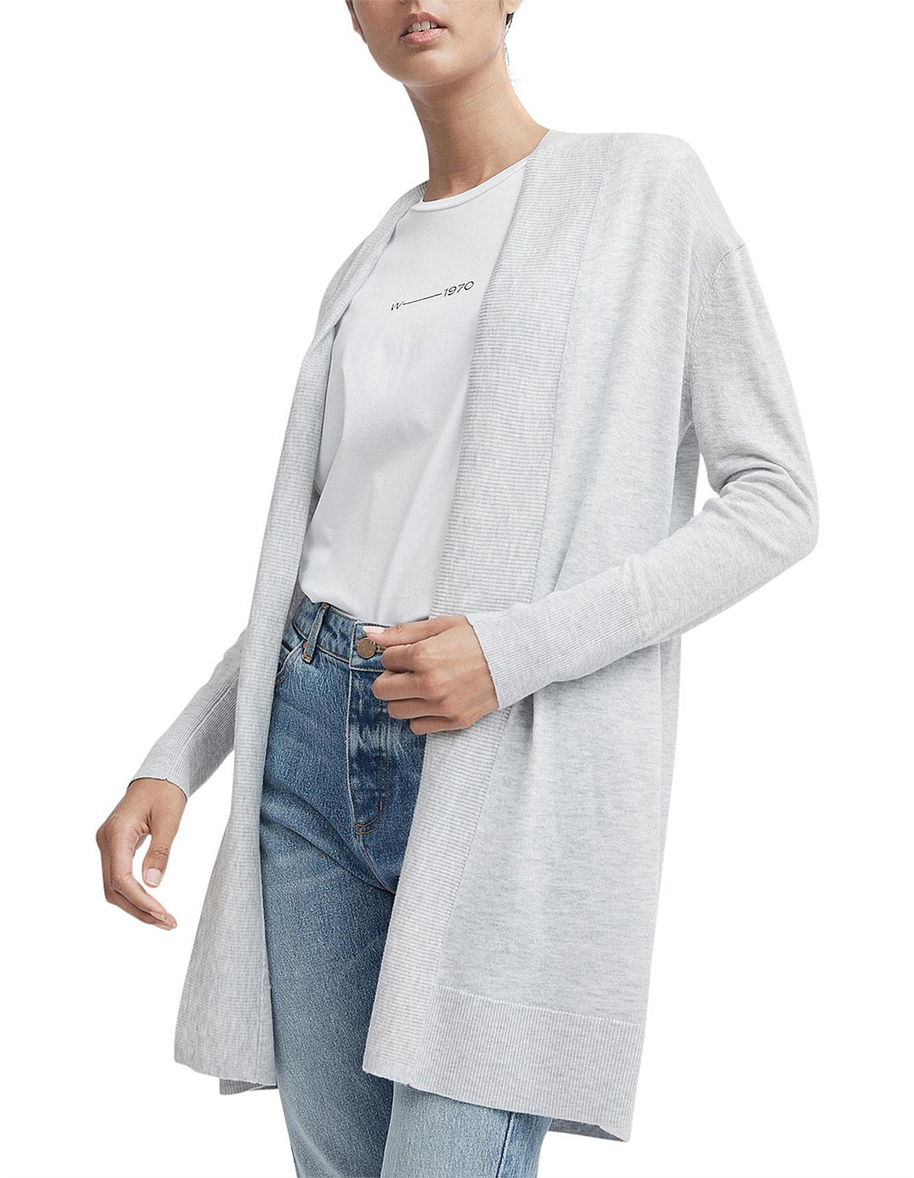 Witchery fine collar outlet cardigan