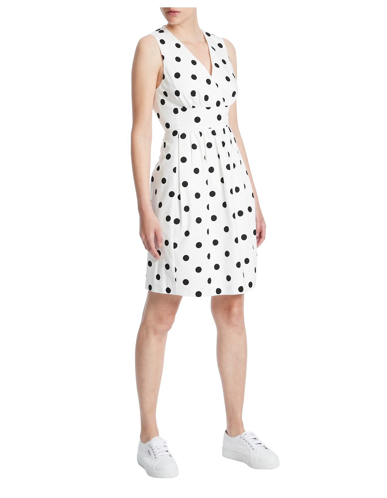 david jones polka dot dress