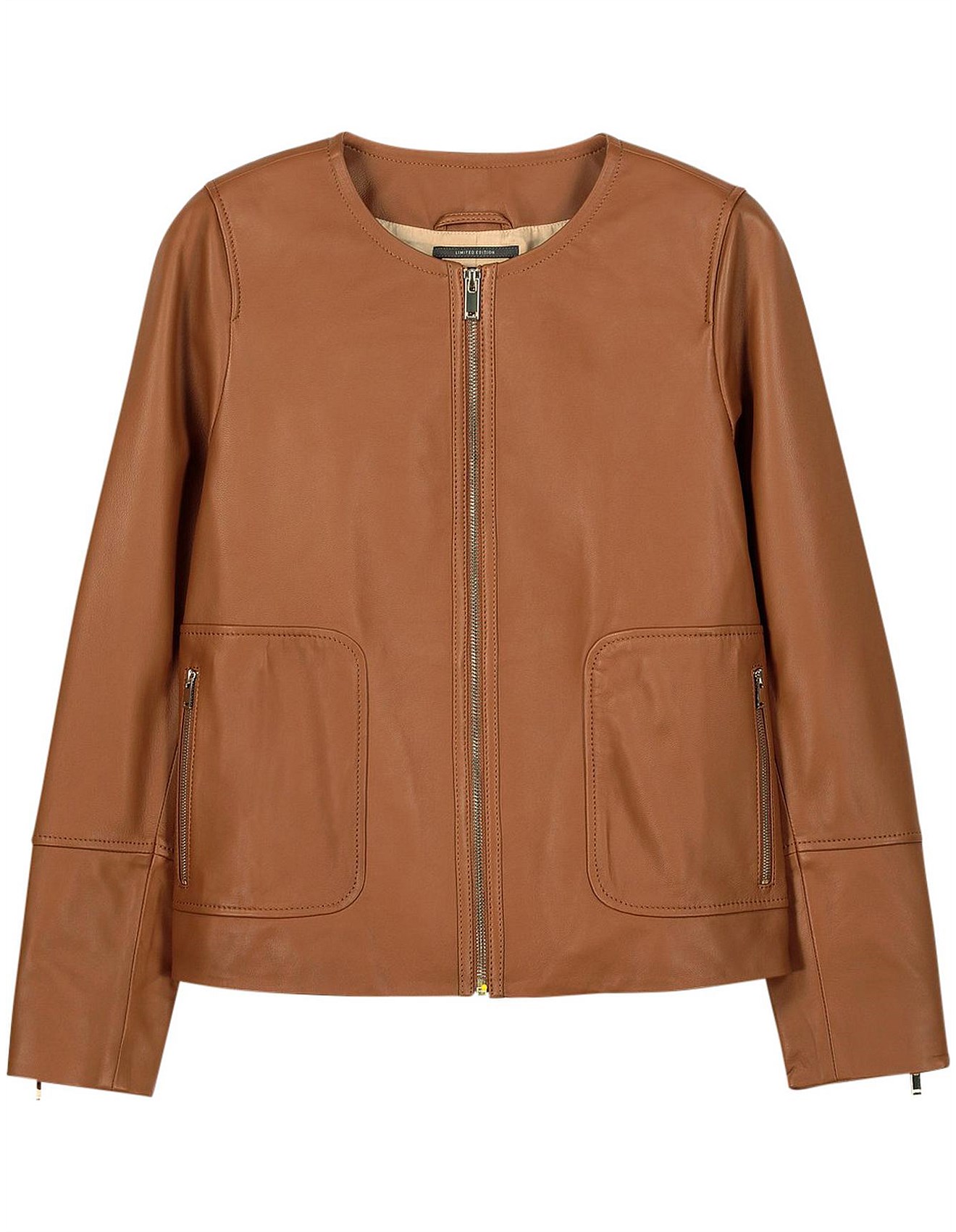 David jones outlet women's leather jacket