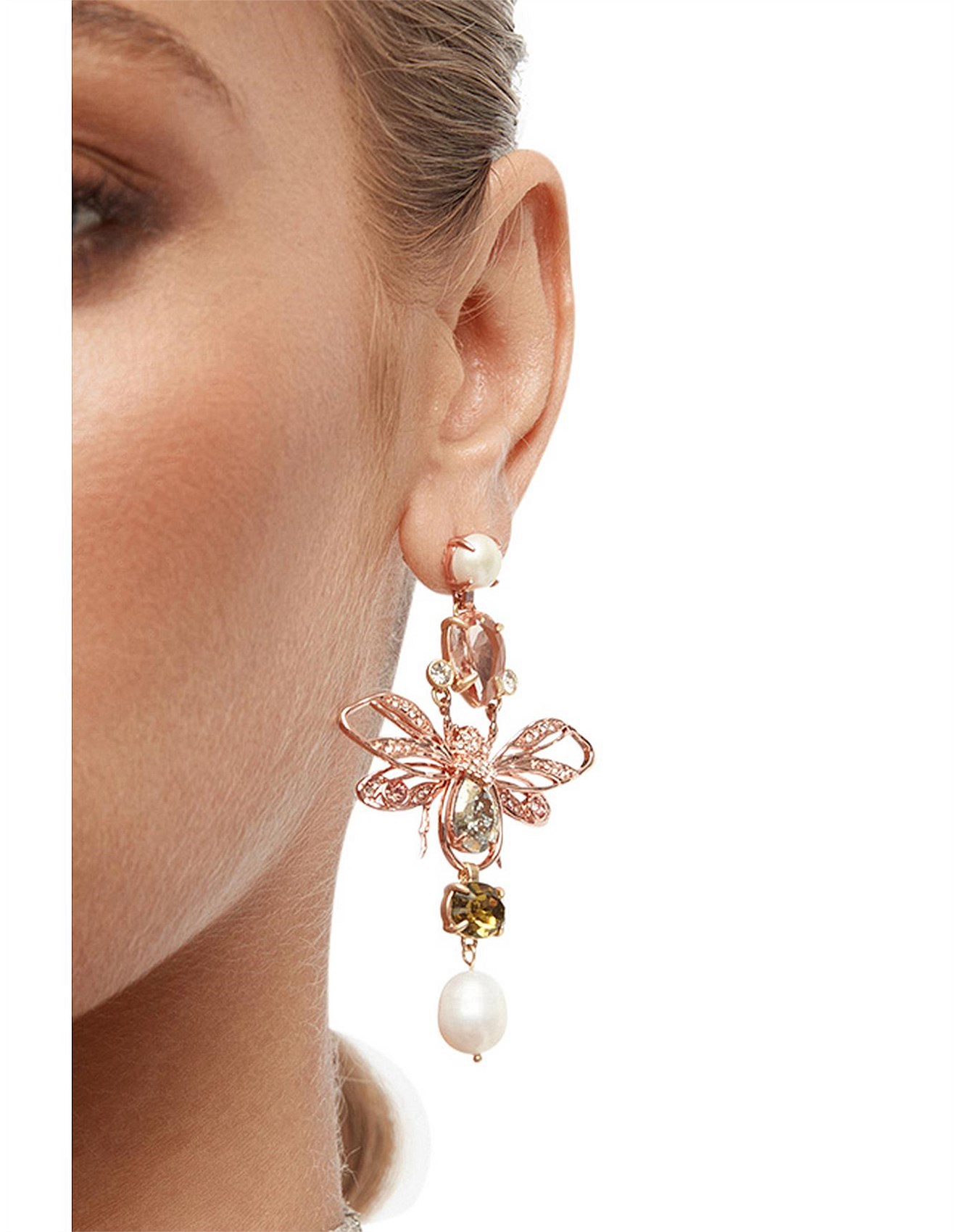 mimco bee earrings