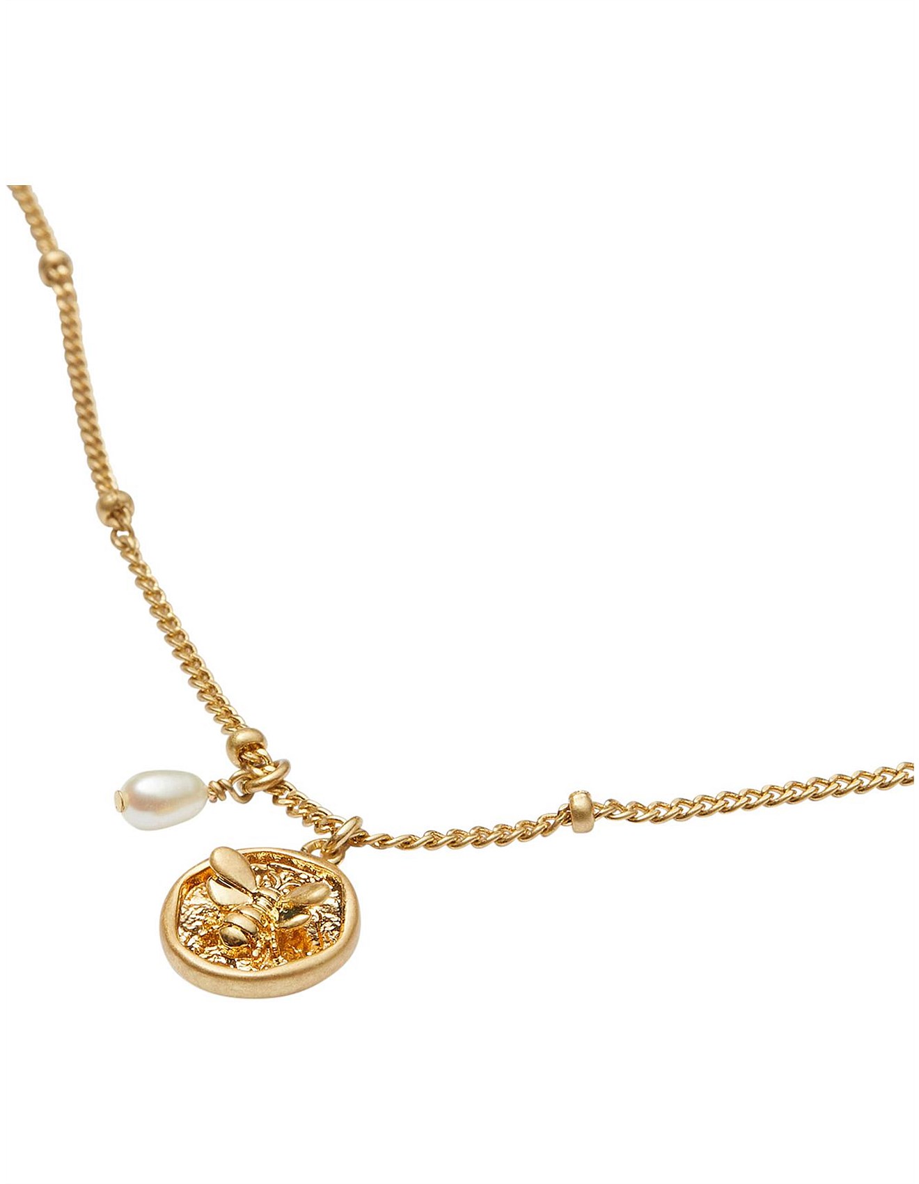 mimco bee necklace