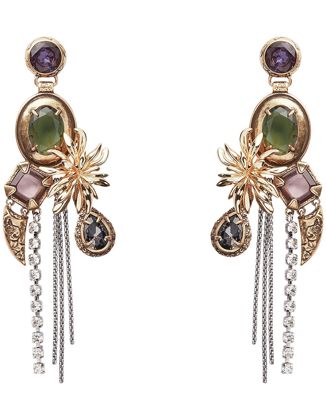 mimco statement earrings