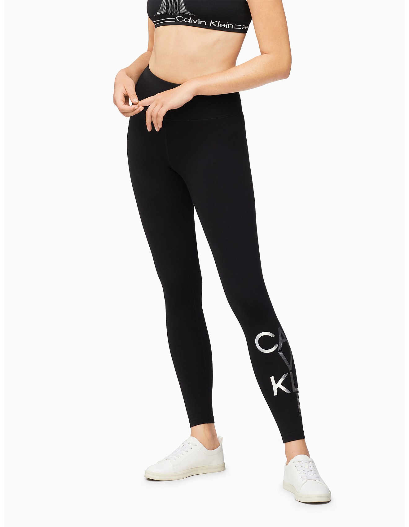 calvin klein icon logo legging