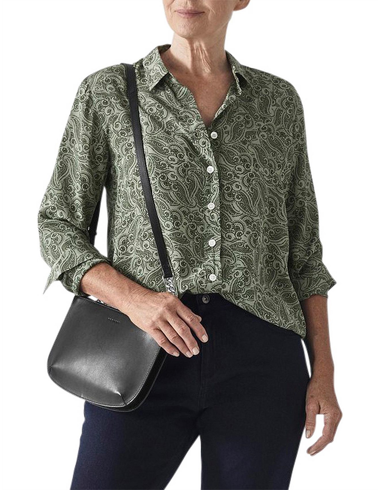 trenery silk shirt