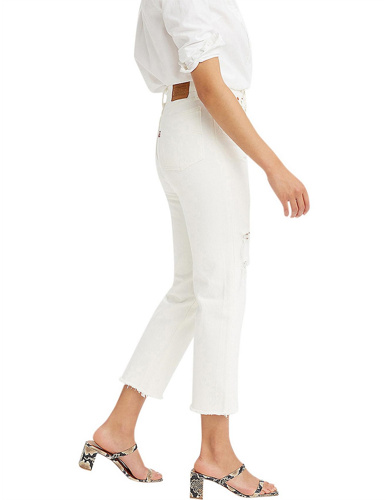 Levis wedgie white best sale