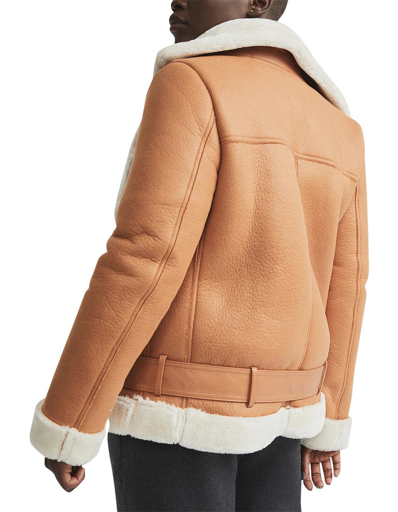 witchery aviator coat