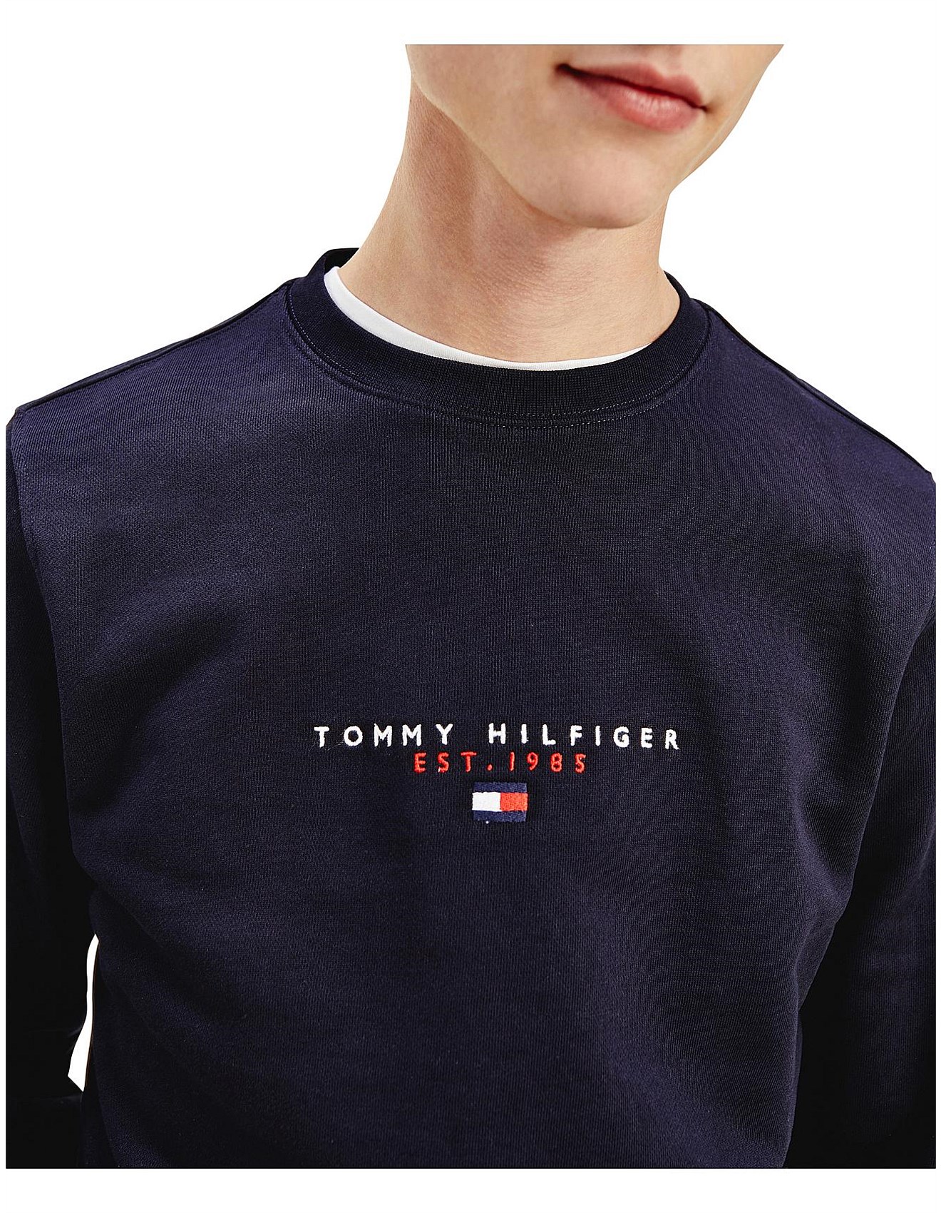 tommy girl crewneck