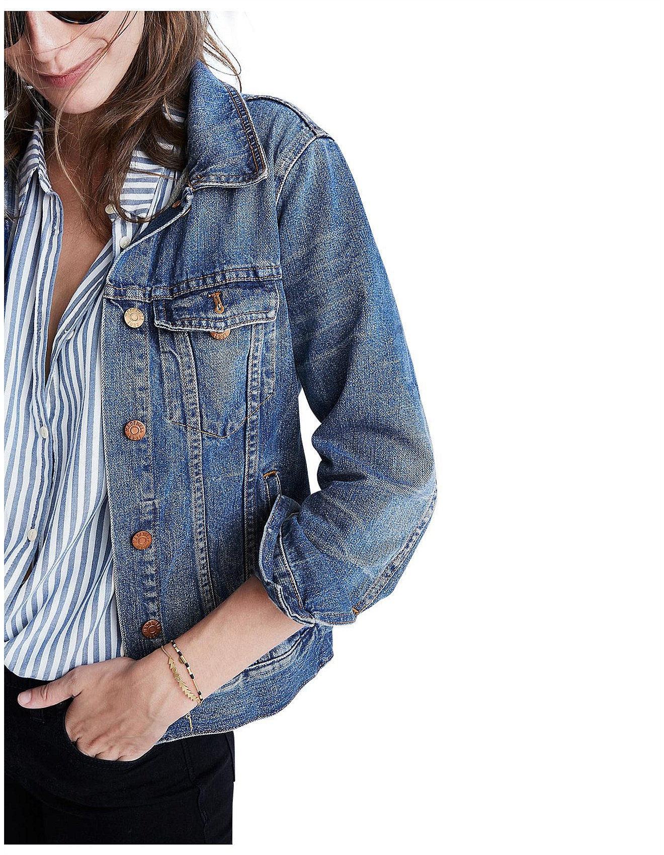 madewell denim jacket pinter wash