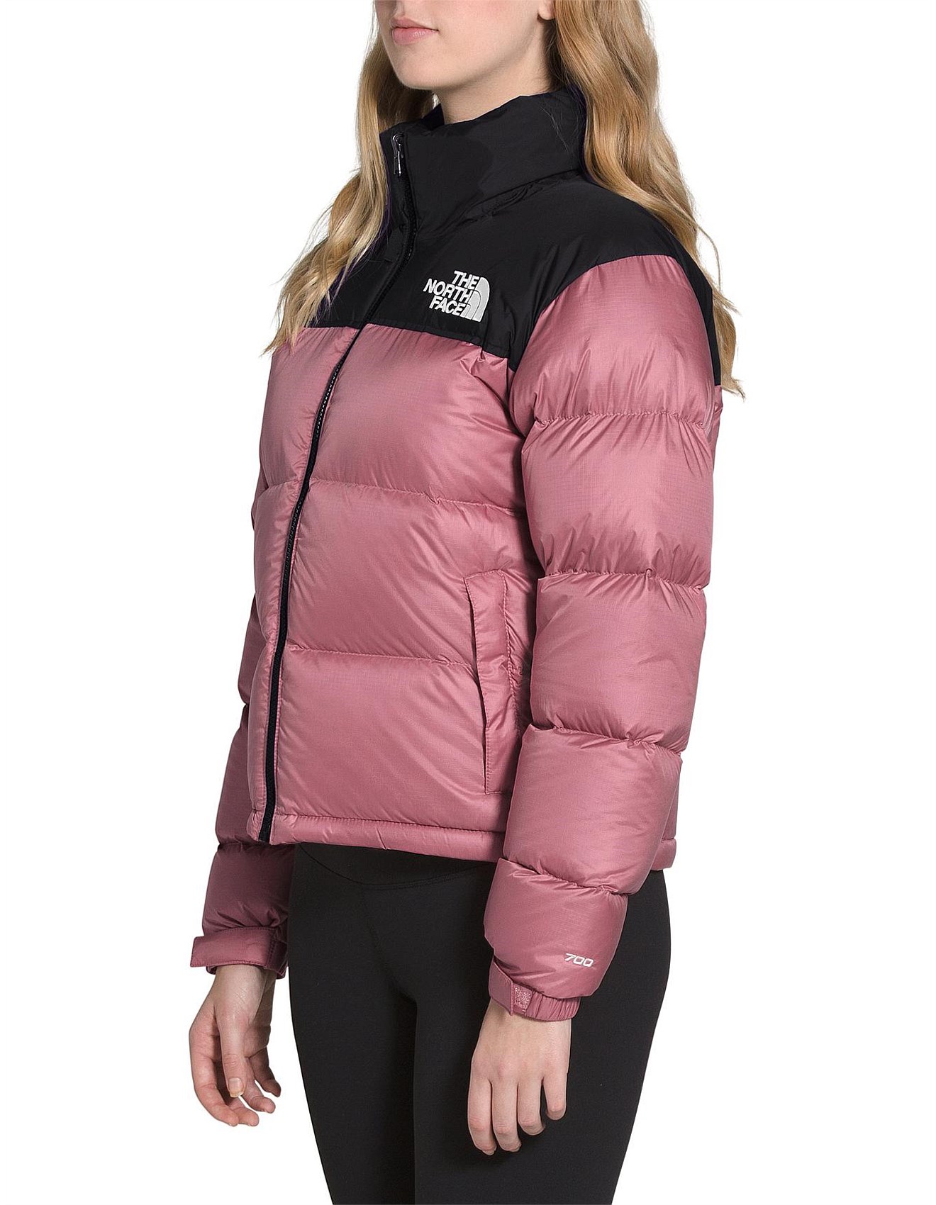 1996 retro nuptse jacket mesa rose