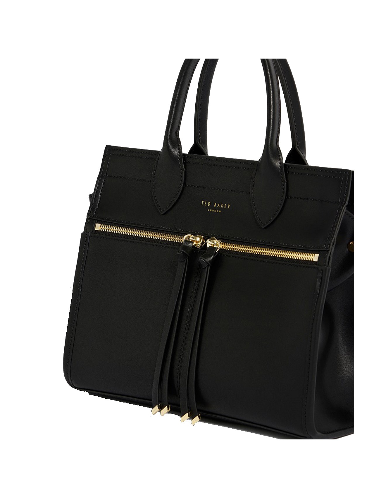 reginaa zip detail small tote bag