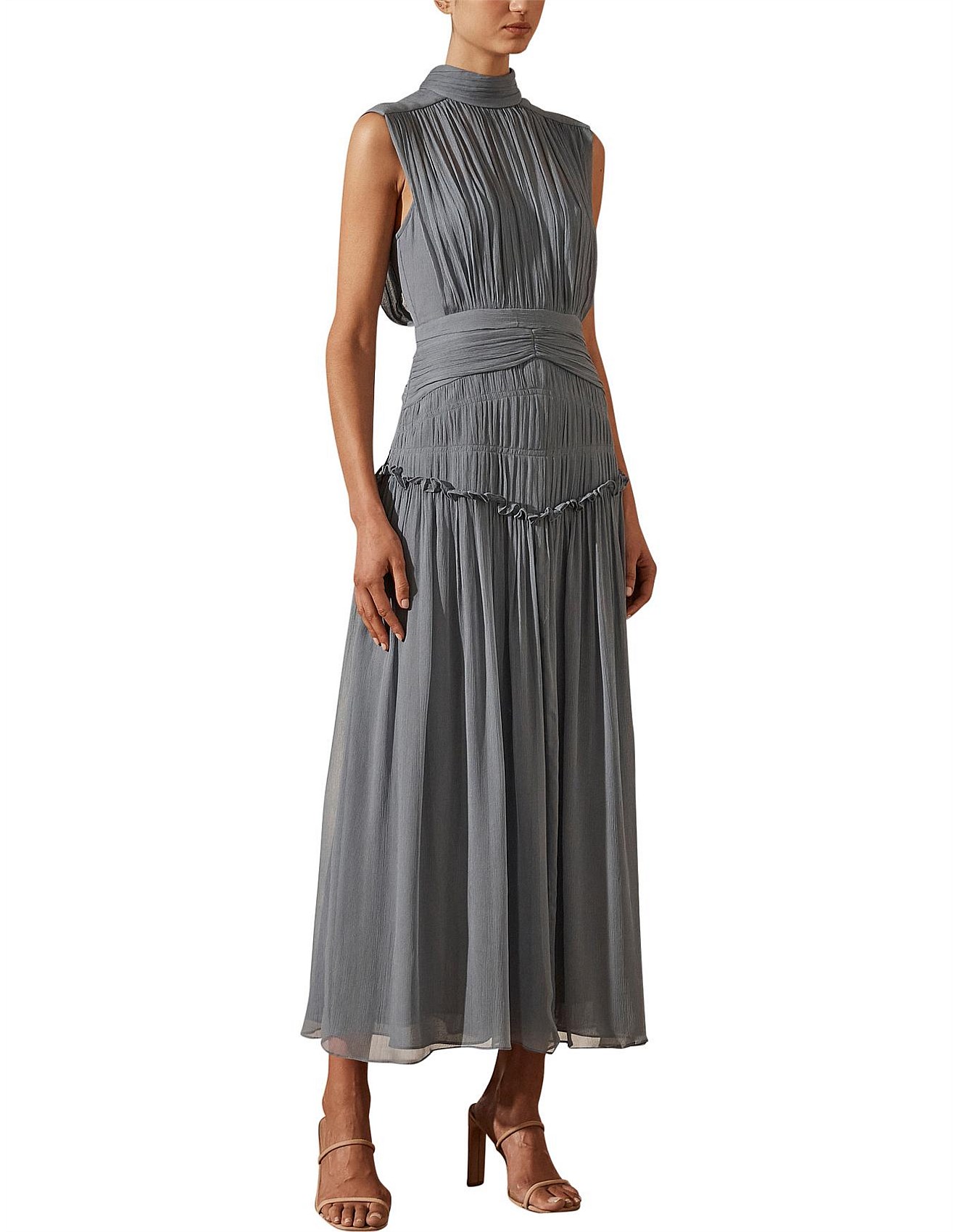 shona joy kayla midi dress