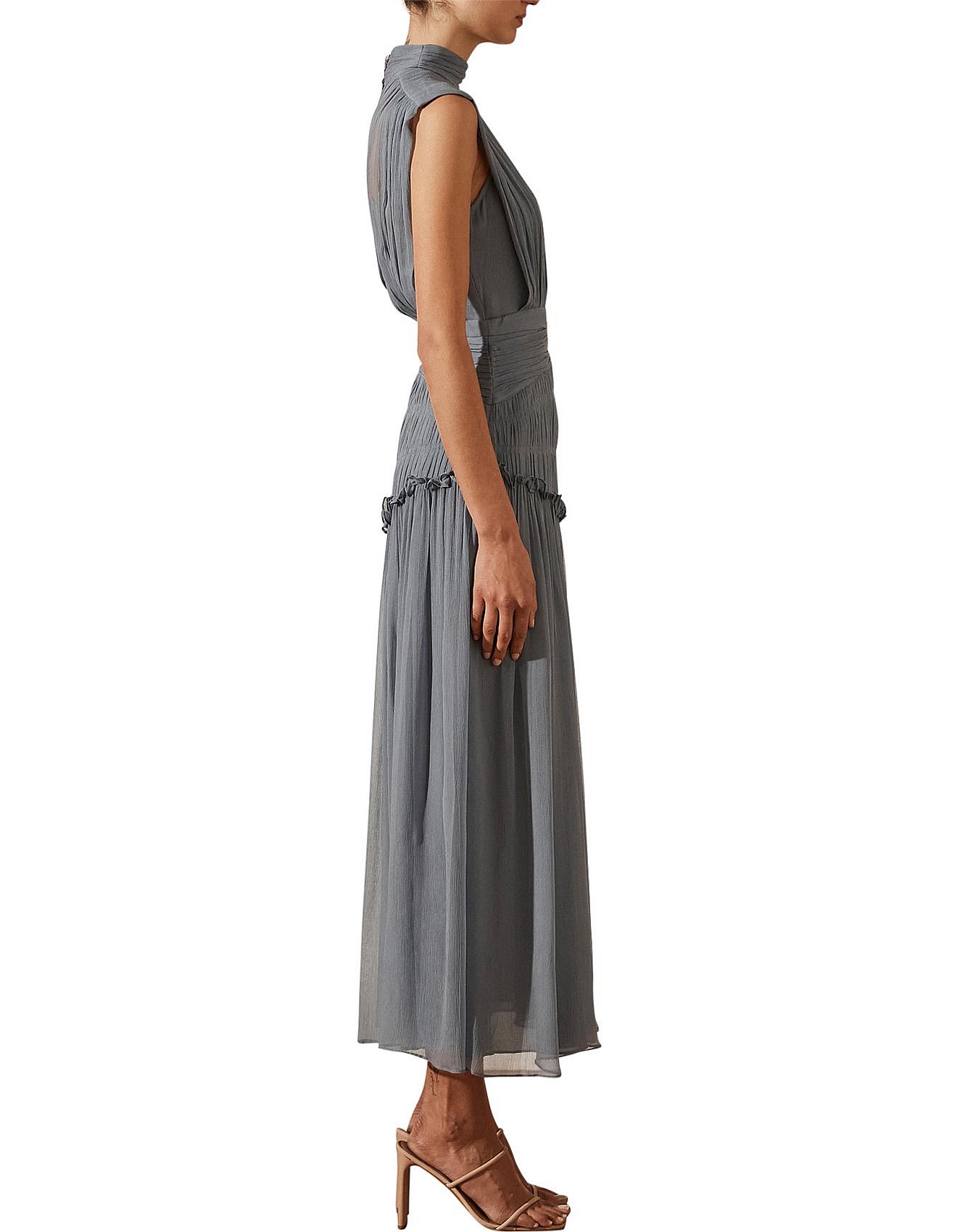 shona joy kayla midi dress