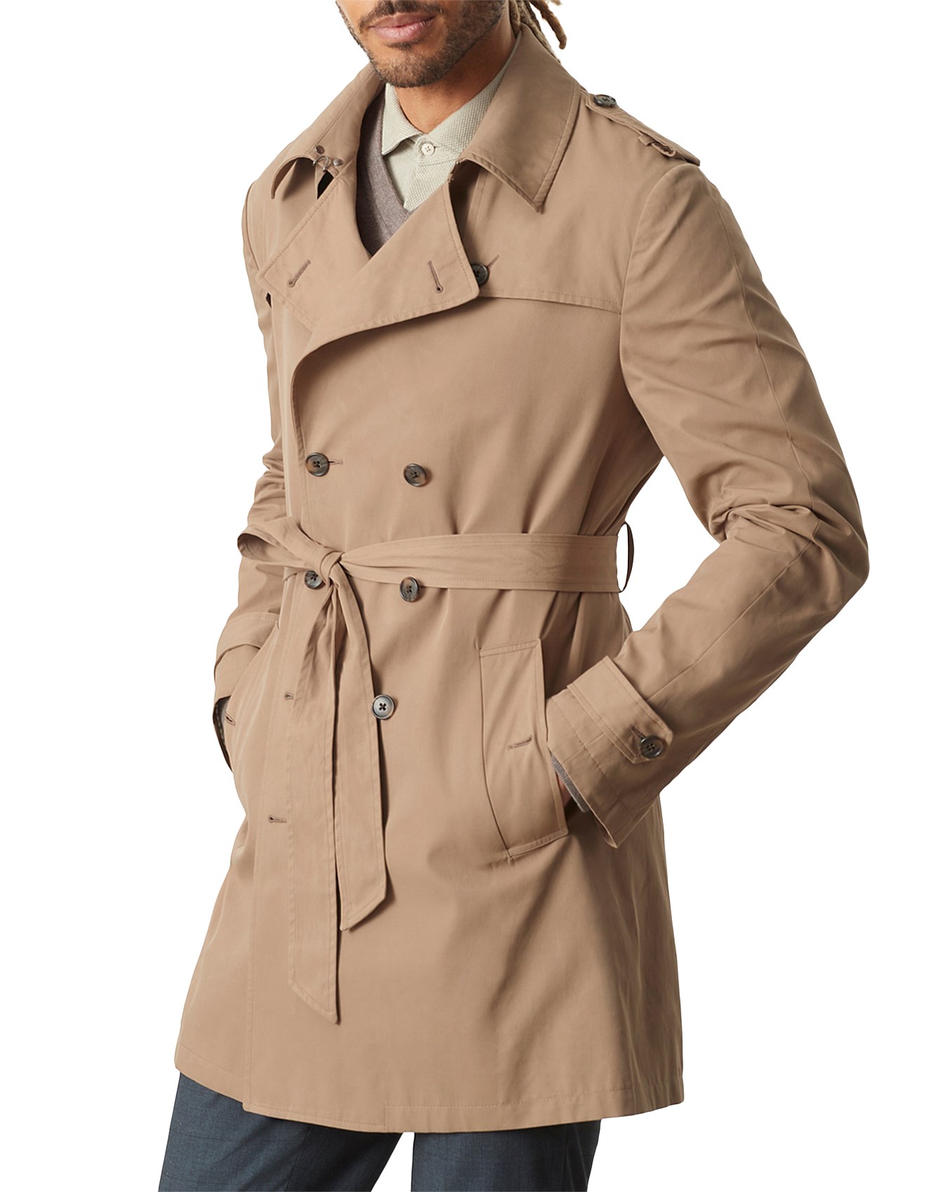 trench coat men's david jones