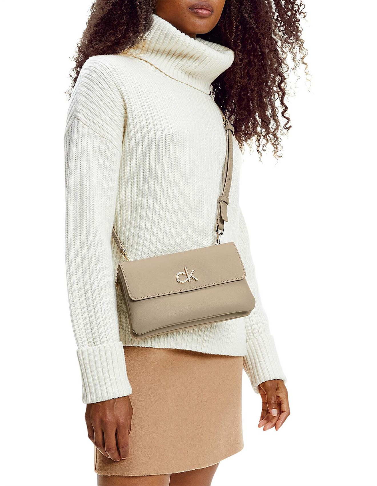 re lock crossbody calvin klein