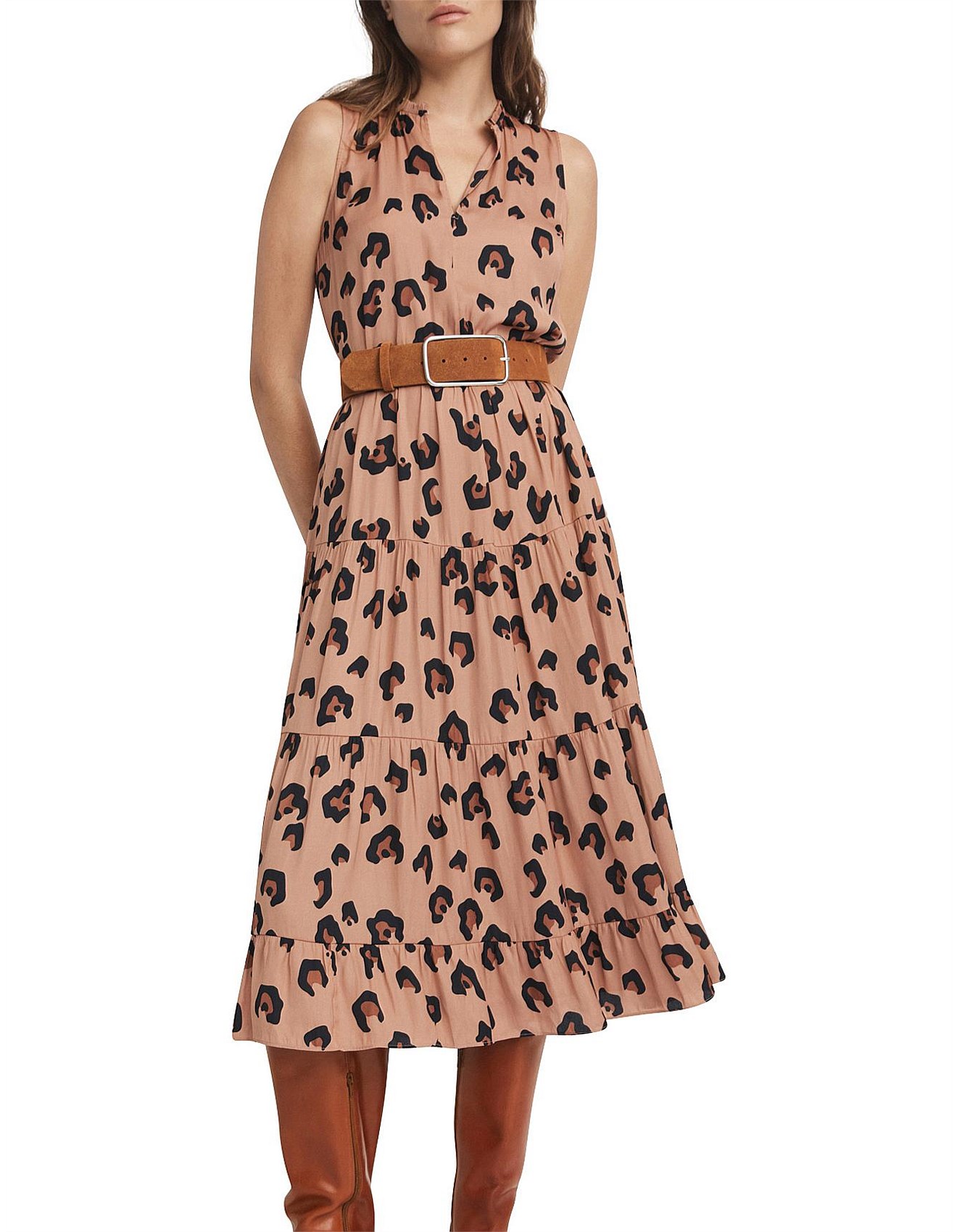 Witchery ocelot outlet dress