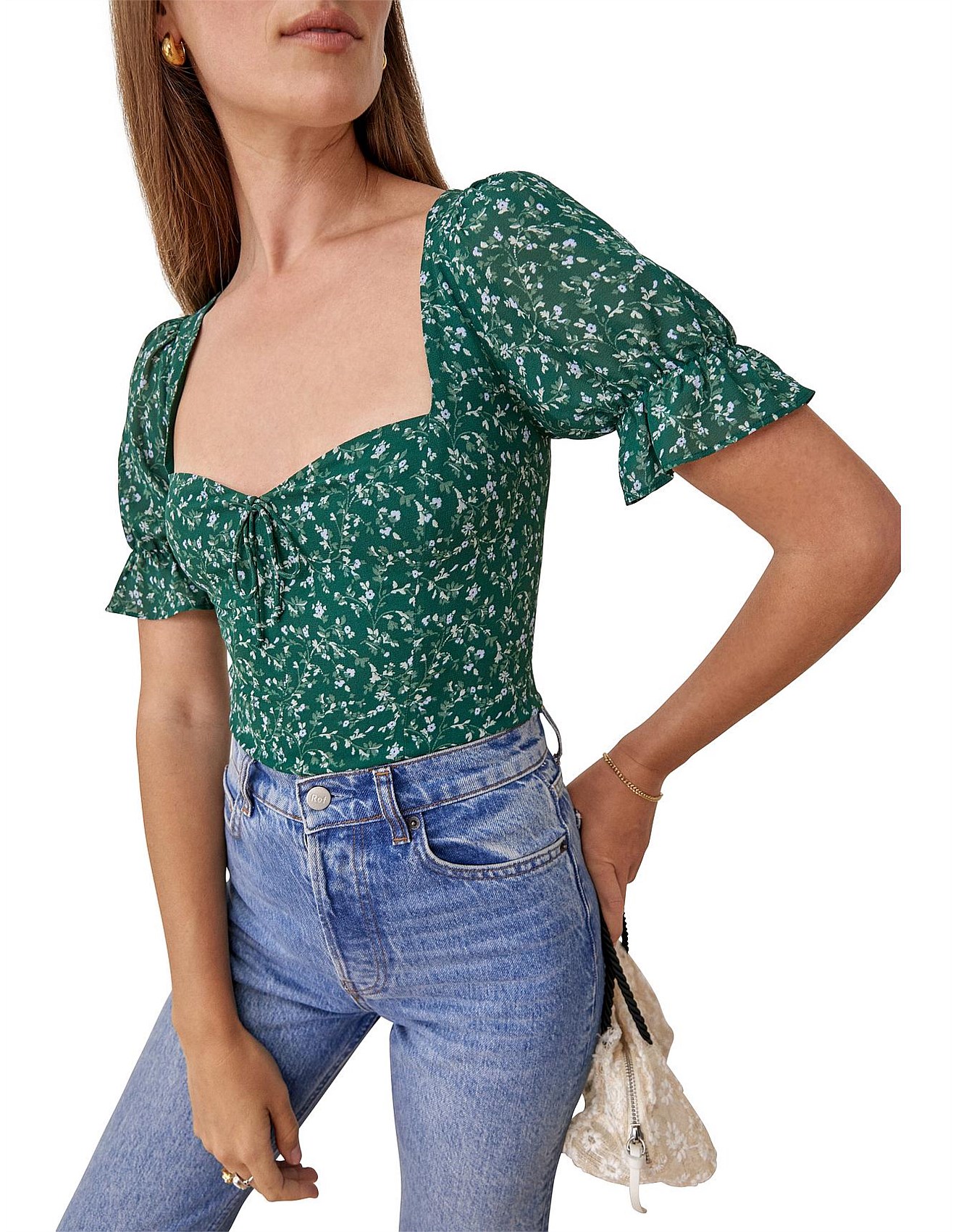 Reformation factory delevan top