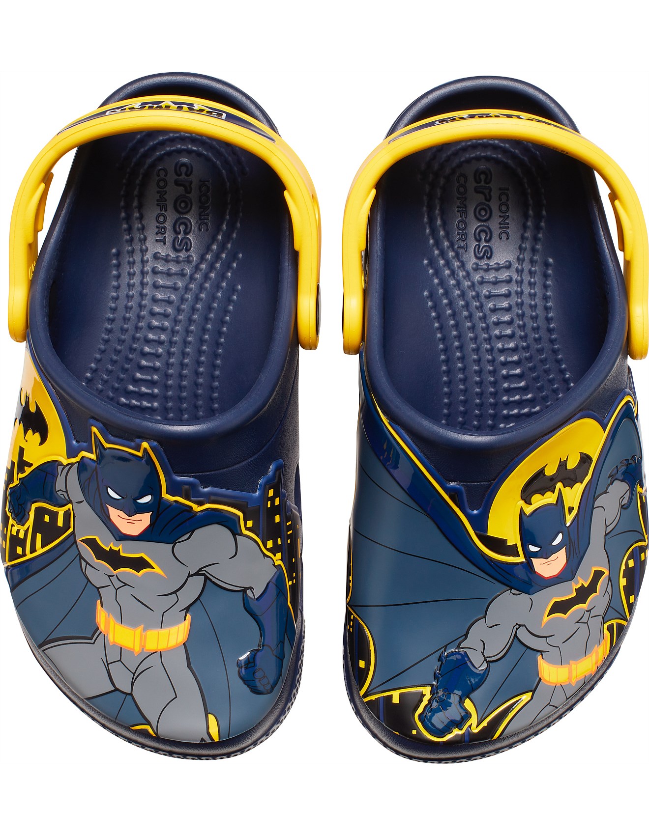 Crocs Fl Batman Patch Clog K Navy (boys 11-3) | David Jones