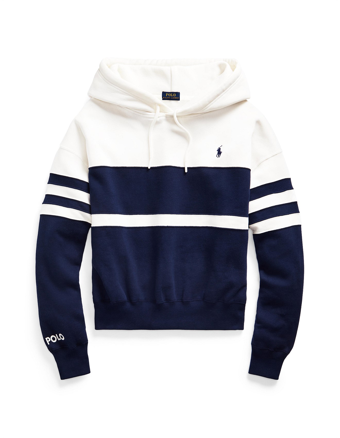 New In | Buy Latest Women's Clothing & Shoes | David Jones - STRIPED FLEECE  HOODIE