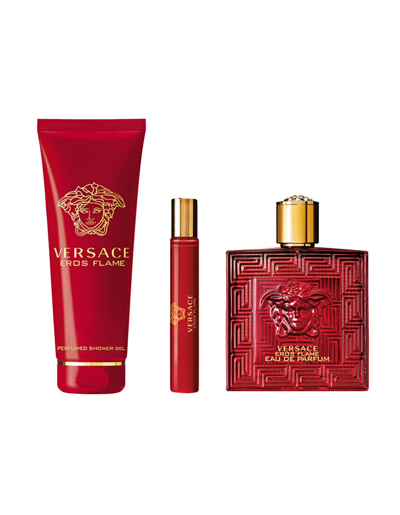 Versace Eros outlets Flame 4 Pc Gift Set (DISCONTINUED)