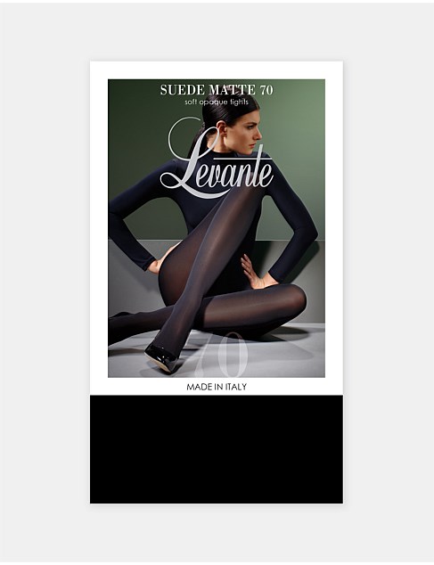 suede matte opaque hosiery tight 70 denier