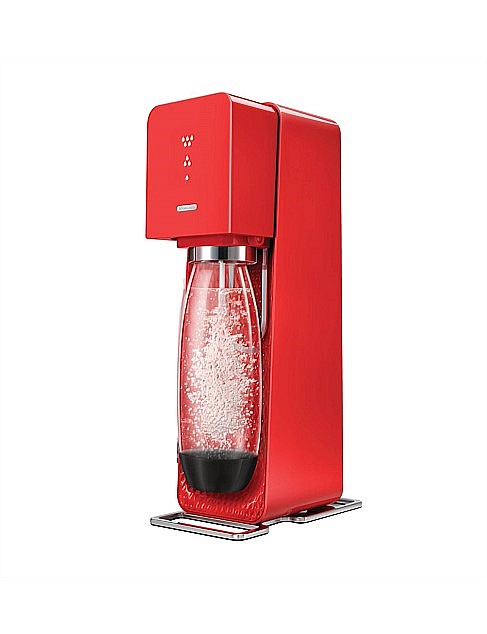 Source Element Sparkling Water Maker Red