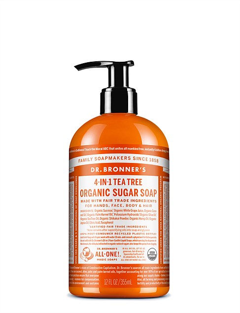 Organic Pump Soap 355ml - Tea Tree