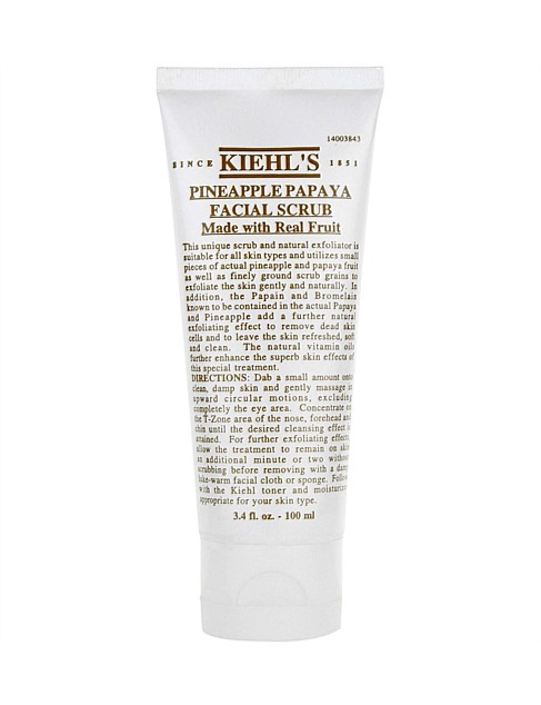 Pineapple Papaya Facial Scrub (Tube)