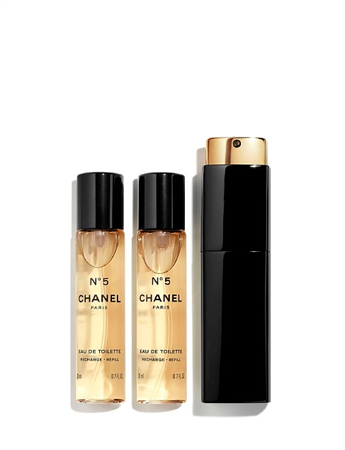 N°5 Eau de Toilette Purse Spray 3 x 20ml