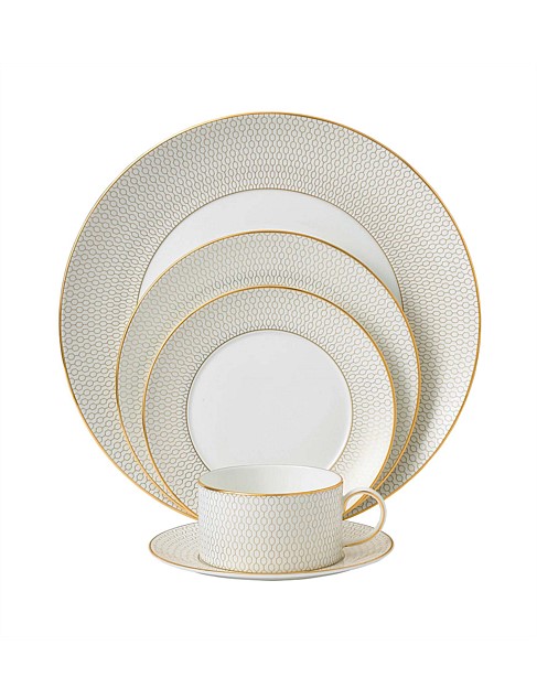 Gio Gold 5 Piece Place Setting