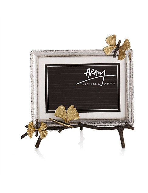 Butterfly Ginkgo Easel Frame