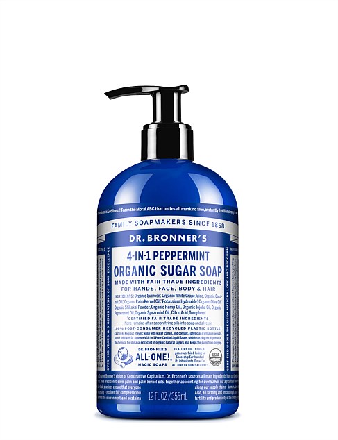 Organic Pump Soap 355ml - Peppermint