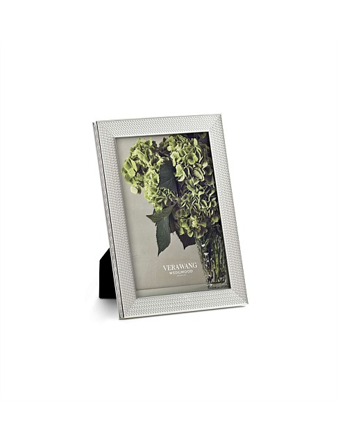 Vera Wang Wedgwood With Love Nouveau Silver Frame 4x6