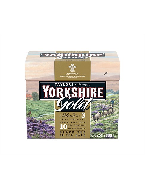 Yorkshire Gold 80 Tea Bags 250g