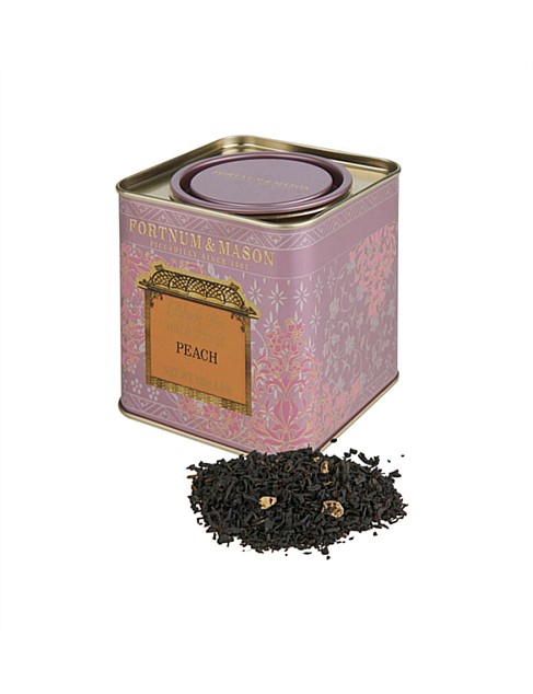 Black Tea With Peach Tin 125g