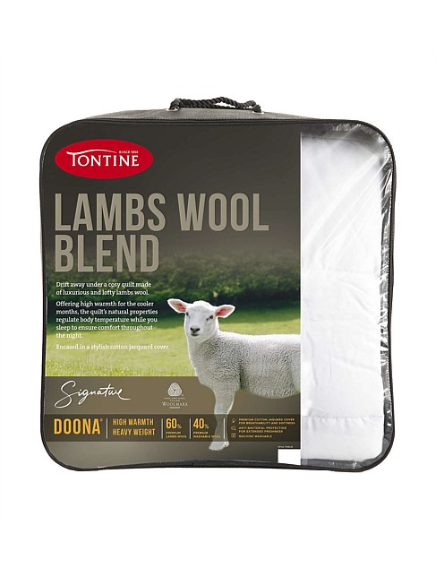 Lambswool Blend Doona Quilt King