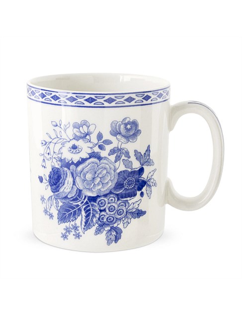 Blue Italian Blue Room Mug Blue Rose