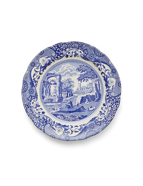 Blue Italian Dinner Plate