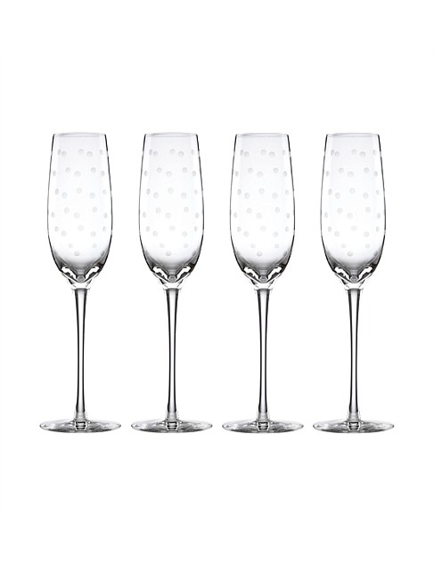 Larabee Dot Flutes (Set of 4)