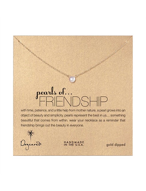 dogeared friendship necklace