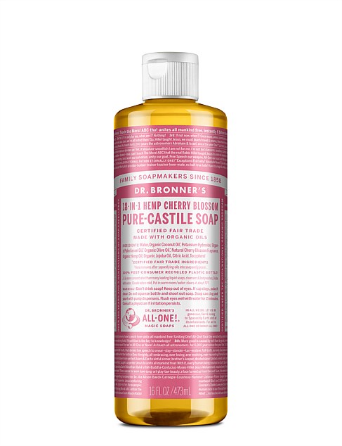 LIQUID CASTILE SOAP 473ML - CHERRY BLOSSOM