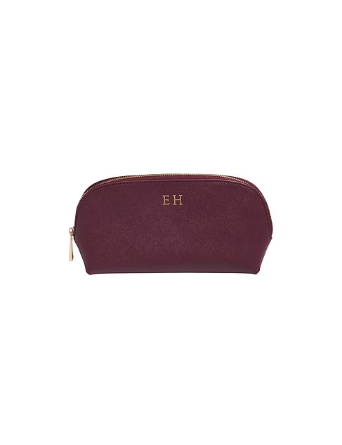 Burgundy Cosmetic Case