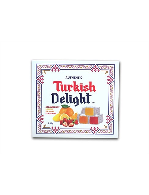 Turkish Delight Strawberry, Lemon, Orange 250g