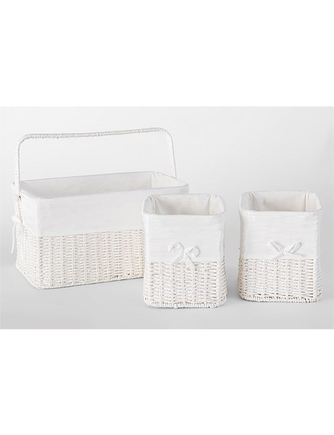 Portah Nursery Storage Baskets