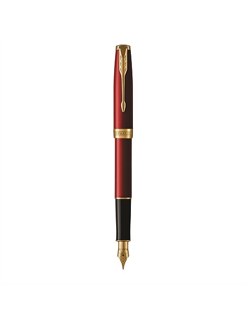 Sonnet Intense Red Lacquer Fountain Pen