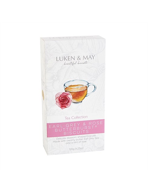 Earl Grey & Rose Butterburst Biscuits 120g