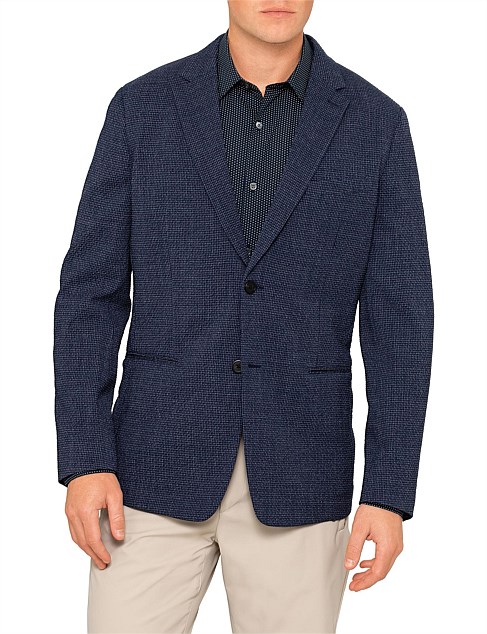 Newson Oxygen Seersucker Fabric Blazer